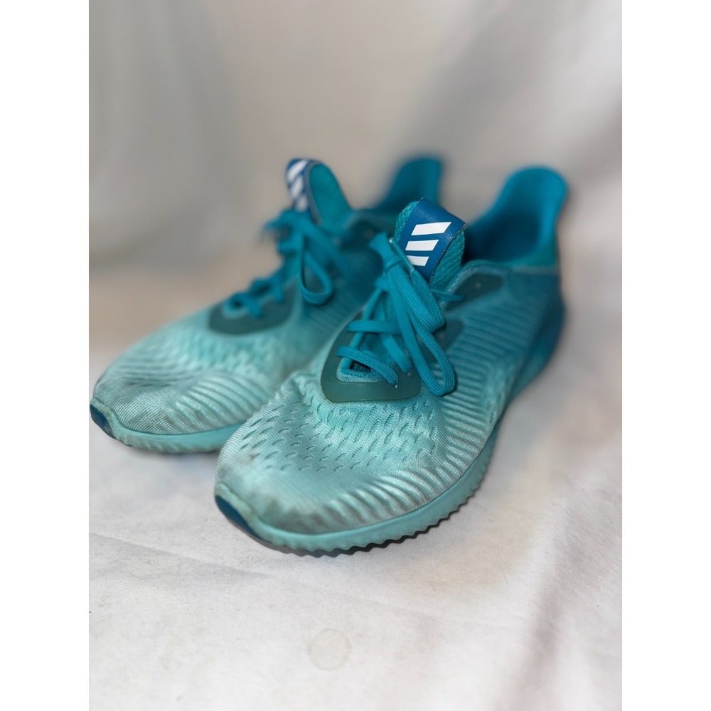 Adidas Alphabounce Em BW1199 Women's Sneakers 8.5 Blue Athletic Running Shoes